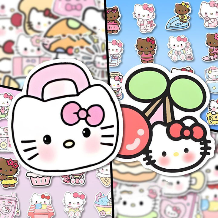 100PCS%20Sanrio%20Series%20Hello%20Kitty%20Stickers%20Cute%20Multi-purpose%20DIY%20Stickers%20Waterproof%20Decorative%20Refrigerator%20Computer%20StickerNIUMAO%20-%20Image%204