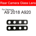 Back Camera Glass Lens For Samsung Galaxy A9 2018 A920 SMA920F Rear Camera Glass Lens Replacement Repair Parts. 