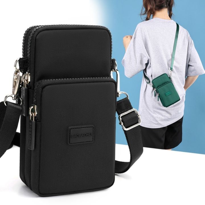 Travel Mini Purses Wallet Handbags Vertical Inclined Bag Mobile Phone Bag Shoulder Bag Crossbody Bags