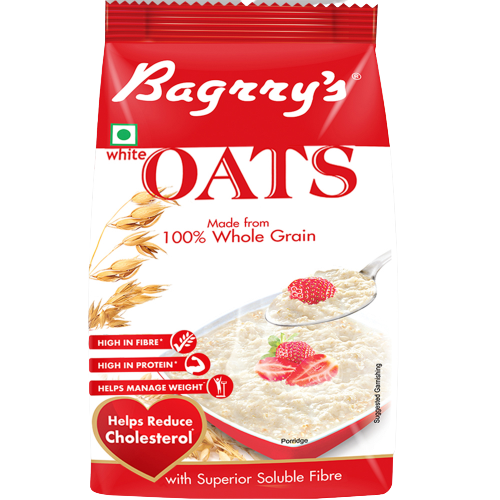 BAGRRYS WHITE OATS POUCH (200g)