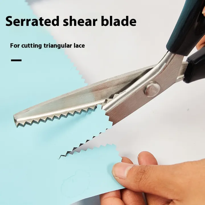 Fashion%20Zig%20Zag%20Scissors%20Serrated%20Edge%20-%20Stainless%20Steel%20Fabric%20Scissors%20for%20Sewing,%20Lace%20Cutting,%20Tailor%20Tools,%20Dressmaking,%20DIY%20Paper%20-%20Image%203