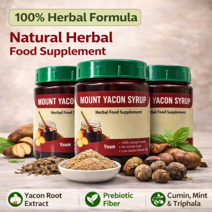Mount Yacon Syrup 250g – 100% Herbal Prebiotic Syrup | Healthy Sugar ...