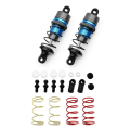 1 Pair of RC Shock Absorbers 1/10 Shock Absorbers RC Remote Control Car, Flat Running Drift Car (67mm) Blue. 