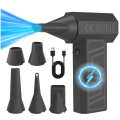 Electric Air Duster Cleaning Blower Tool Violent Fan Car Blowing Snow Portable Cleaning Blower Tool A. 