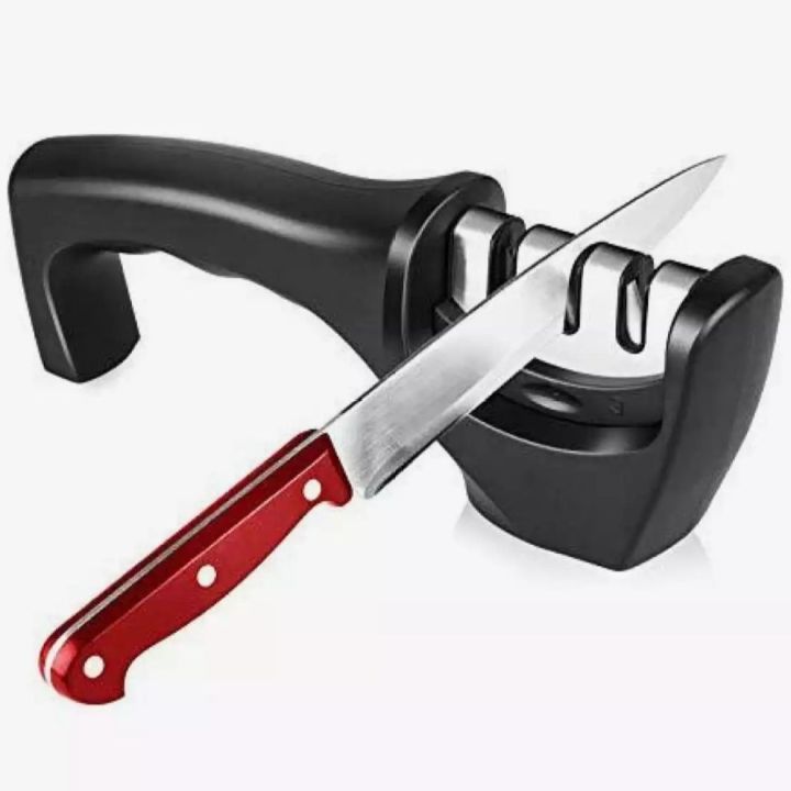 Manual Knife Sharpener 3-Stage Knife Sharpening Tool Professional