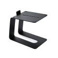 Desktop Speaker Stand Universal Anti-Slip Speakers Metal Holder +Vibration Absorption Pads 1 PCS. 