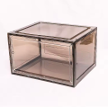 Large Clear Stackable Shoe Storage Boxes. 