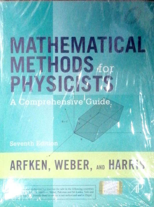 Mathematical Methods For Physicist 7th Editions | Daraz.com.np Mathematical Methods For Physicist 7th Editions | Daraz.com.np