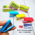 Mini Stapler + Kangaro Staple Pins (No.10) Free. 