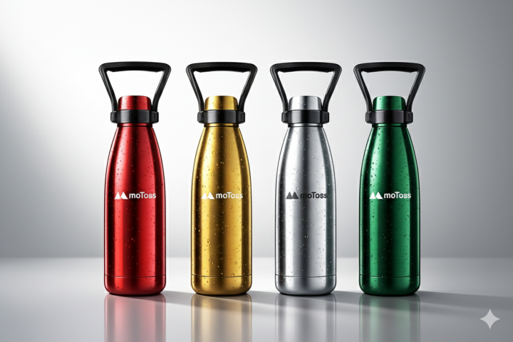 Stainless Steel Cola Shaped Sports Water Bottle. Double Vacuum ...