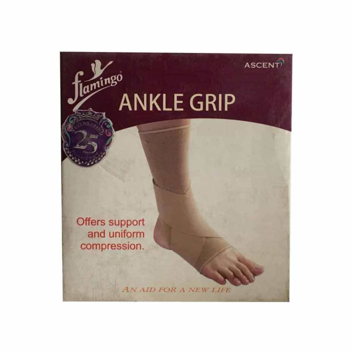 FLAMINGO- Ankle Grip Available in Various Sizes ( S, M, L )