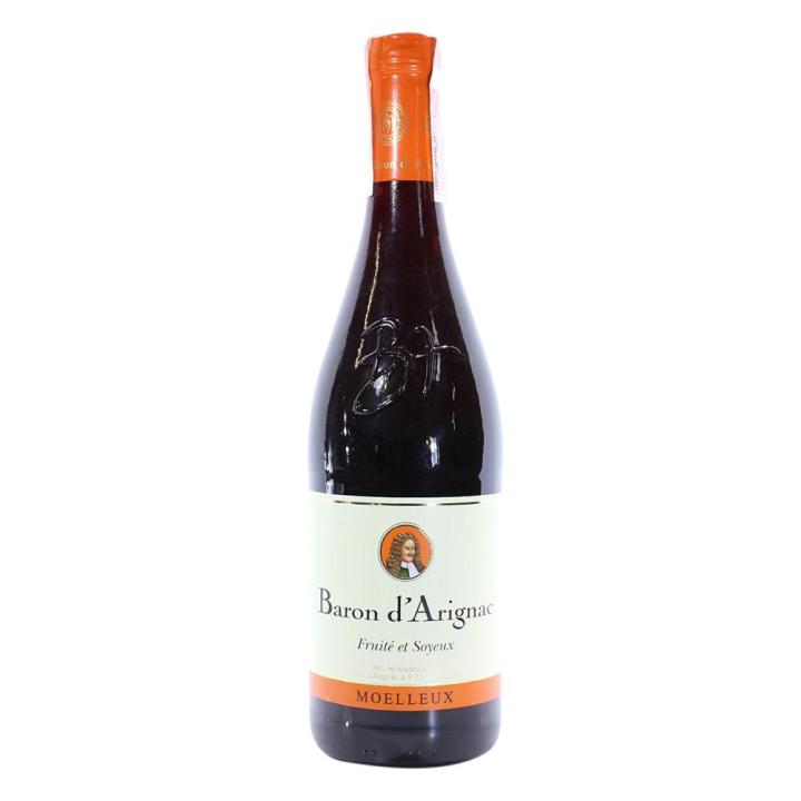 Baron d'Arignac Sweet Red Wine, 750ml -By Cheers Online