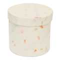 Round Shaped Hand Made Paper Box 17X15Cm. 