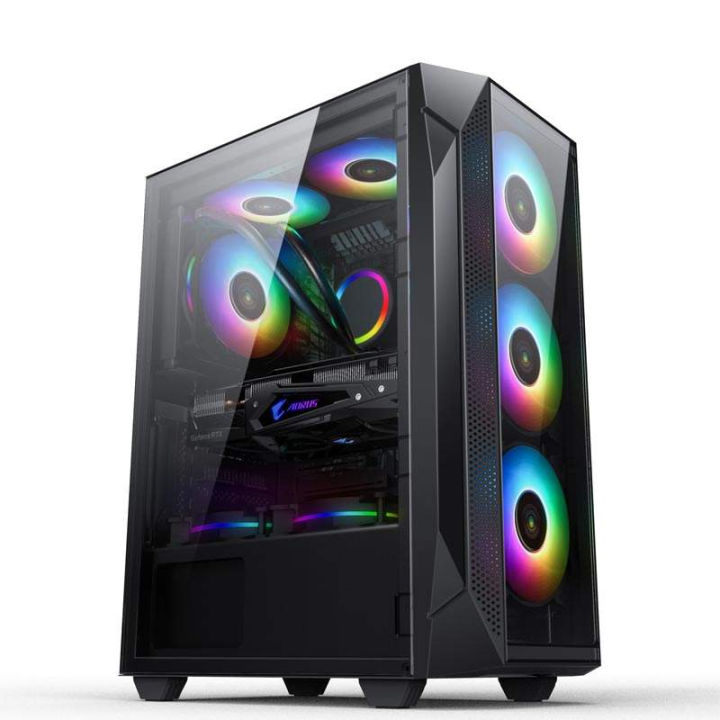 Big Windmill Gaming PC Cabinet with 4 RGB FAN