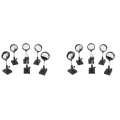 FORIDE 2X Physical Optics Experiment Set Convex Lens Concave Lens Triangular Prism Plane Mirror Convex Mirror Optical Lens. 