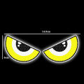 Grin Eyes Reflective Motorcycle Safety Warning Stickers Decor Moto Bike Scooter Body Windshield Helmet Tailbox Decal Accessories Qingyue. 