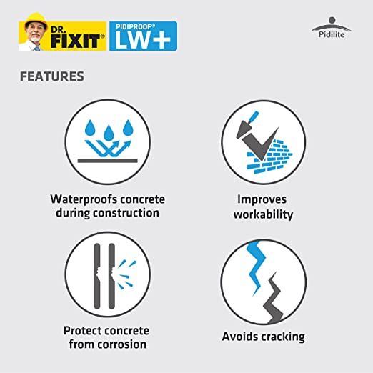 Dr.%20Fixit%20101%20Pidiproof%20LW+%20Waterproofing%20Solution%20%7C%20Integral%20Liquid%20Waterproofing%20Compound%20For%20Plaster%20&%20Concrete%20-%20Image%204
