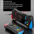 X7M 3.5 inch Game Console Built-in 500+ Video Games TV Support with AV Cable Output and 1 Joystick Rechargeable Game Box. 