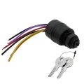 Engine 87-17009A2 Ignition Switch for Mercury Outboard Motor Control Box, 3 Positions, 6 Wires, for Sierra MP41070-2. 