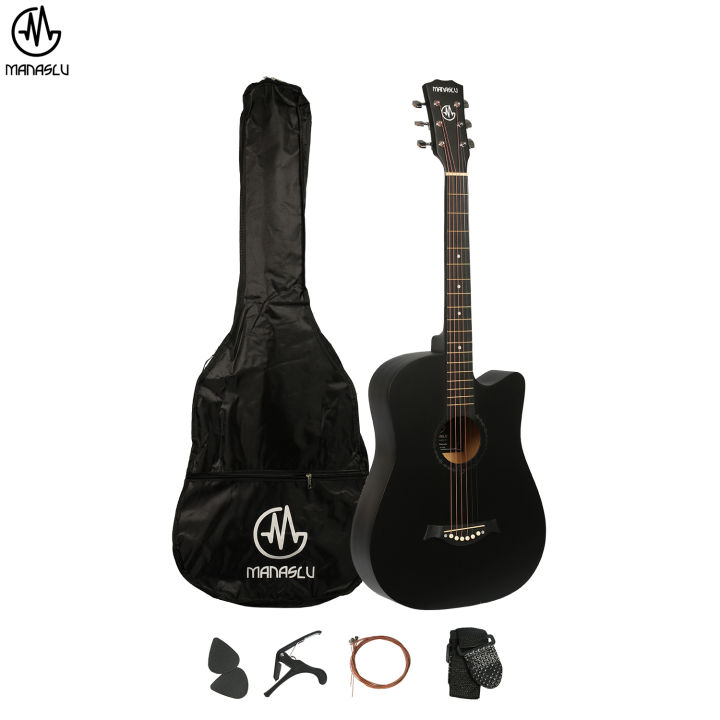 Manaslu Shree 38 Inch Beginner Acoustic Guitar with Package