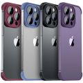 Purple Camera Lens Protector Case Frameless Cover For iPhone 15 14 Plus 13 Pro Max 12 14Pro 15Pro Protection Phone Accessories. 