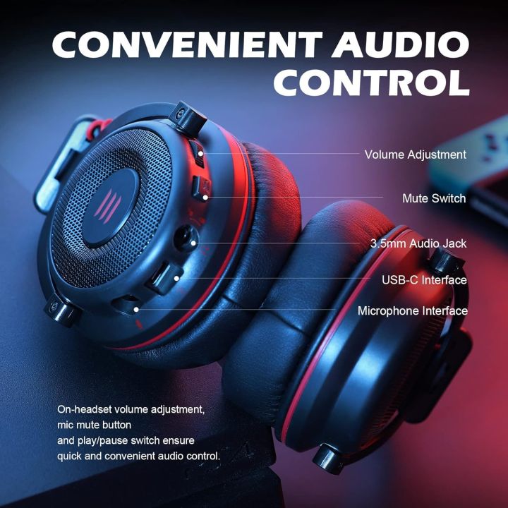 EKSA%20E900Pro%20Gaming%20Wired%20Over%20Ear%20Headphones%20With%20Virtual%207.1%20Surround%20Sound,%20Noise%20Cancelling%20with%20Mic%20&%20Led,%20Compatible%20with%20PC,%20PS4,%20PS5,%20Xbox%20One%20-%20Image%205