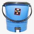 Blue Colour Plastic Mini Dustbin. 