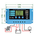 30A 20A 10A solar charging controller 12V 24V automotive solar panel controller. 