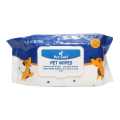 Pet Soft Pet Wipes 100Pcs 6"X8". 