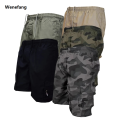Wenefang Summer Men's Hiking Shorts Thin Workwear Shorts Outdoor Drawstring New Casual Sports Short Pants Beach Pants Hiphop Quarter Trousers. 