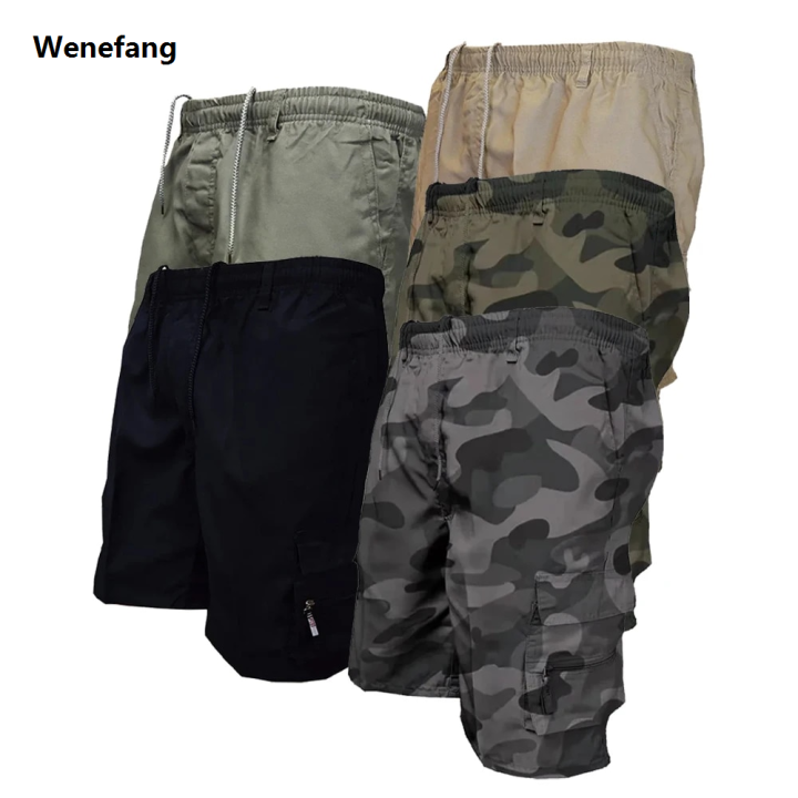 Wenefang%20Summer%20Men's%20Hiking%20Shorts%20Thin%20Workwear%20Shorts%20Outdoor%20Drawstring%20New%20Casual%20Sports%20Short%20Pants%20Beach%20Pants%20Hiphop%20Quarter%20Trousers%20-%20Image%202