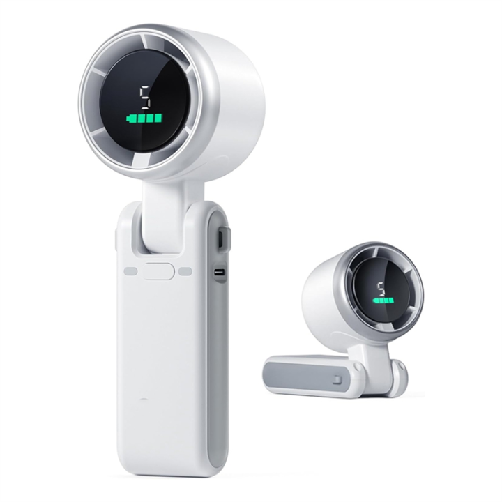 JAERBEE%20Portable%20Handheld%20Turbo%20Fan,%205%20Gear%20Wind,%20Battery%20Operated,%20Up%20to%2012%20Working%20Hours,%20Hand%20Fan%20with%20Air%20Turbo%20Tech%20White%20-%20Image%2010