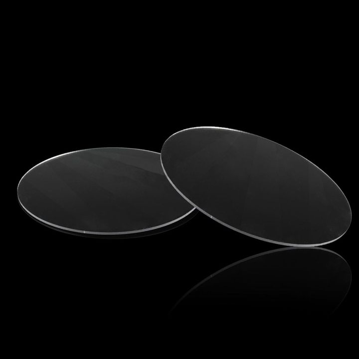 2%20Pcs%20Transparent%203mm%20Thick%20Mirror%20Acrylic%20Round%20Disc,%20Diameter:85mm%20&%2070mm%20-%20Image%203