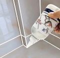 Tiles Gap Filler Waterproof Crack Grout Gap Filler Agent Water Resistant Silicone Sealant for DIY Home Sink Gaps. 