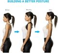 Back Brace Posture Corrector Shoulder Belt For Men And Women - Premium Quality Breathable Neoprene Posture Trainer Lumbar Support Therapy. 