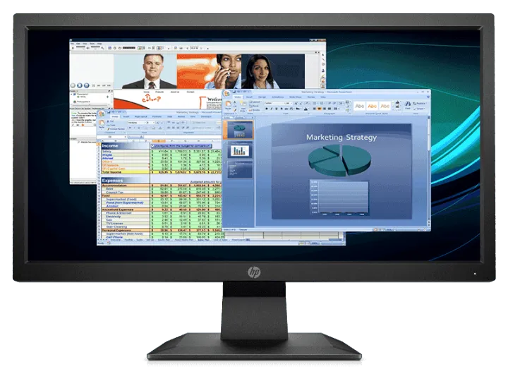 HP%20Monitor%20V194%20%2018.5-inch%20Native%20resolution%20HD%20(1366%20x%20768%20@%2060%20Hz)%20%20VGA%20Port%20%20Black%20-%20Image%209