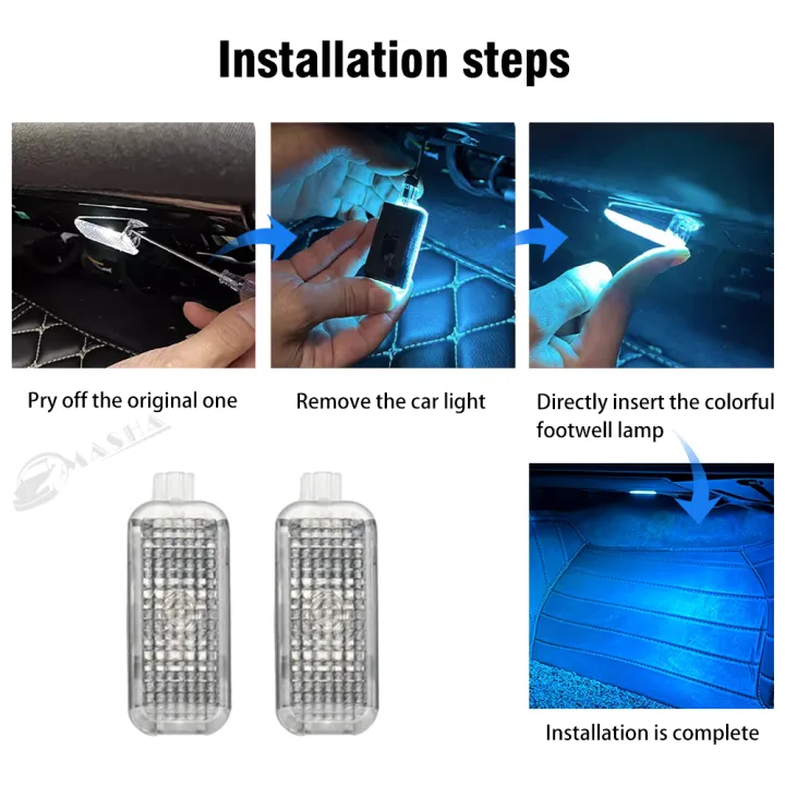 NEW%20%E3%80%90Innovative%20design%E3%80%91Car%20Footwell%20Lights%20For%20Audi%20A1%208x%20A3%208v%208y%20A4%20B8%20B9%20A5%208t%20A6%20C6%20C7%20C8%20A7%20A8%20D3%20D4%20D5%20Q2%20Q3%208u%20F3%20Q5%208r%20Fy%20Q7%204l%204m%20Accessories%20-%20Image%207