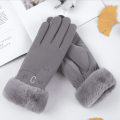 Winter Gloves Women Windproof Waterproof Internal Plush Fashion Warm Skin Friendly Soft Women Gloves. 