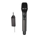 SHUPERD M 9pro Professional UHF Wireless Handheld Dynamic Microphone with Receiver | LED Display, 6.35mm Jack for Amplifiers & Karaoke Systems. 