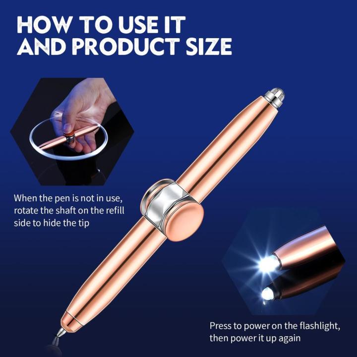 Business%20pen%20Fidget%20pen%20Versatile%20Stress%20reducer%20Help%20thinking%20Spinning%20pen%20Anxiety%20gift%20Anti-stress%20LED%20light%20pen%20for%20Office%20School%20Adults%20Students%20-%20Image%207