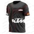 HOT KTM new T-shirt summer tops T-shirt new short-sleeved T-shirt men's Harajuku tops 2025 summer trend short-sleeved. 