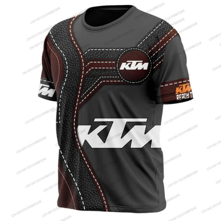 HOT%20KTM%20new%20T-shirt%20summer%20tops%20T-shirt%20new%20short-sleeved%20T-shirt%20men's%20Harajuku%20tops%202025%20summer%20trend%20short-sleeved%20-%20Image%202