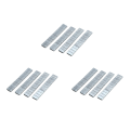 OYPFXMI 12x Adhesive Car Truck Tire Tyre Wheel Balance Weights Strips 2.1oz/60g Silver. 