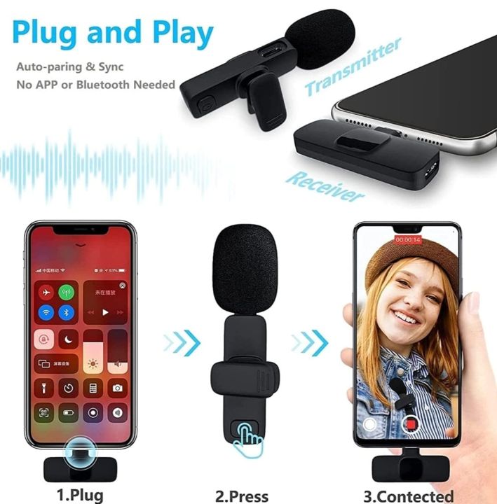 K9%20Wireless%20Mic%20For%20Type%20C%20Smartphones%20K9%20Wireless%20Microphone%20-%20Image%204