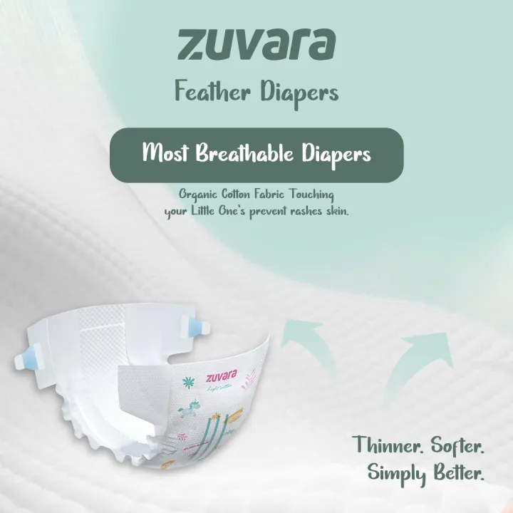 ZUVARA%20Feather%20Diaper%20Taped%20-%20New%20Born%20(Pack%20Of%2022*2)%20-%20Image%205