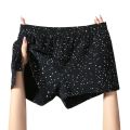 Comfortable Solid Color Men's Cotton Underwear Spot Elastic Loose Boxers Men Underpants Baggy Boxer Briefs Men. 