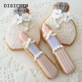DISICHEN Luxury Stainless Steel Makeup Tools Biscuit Mould Lipstick Perfume Shape Fondant Cake Mold 3D Pastry Cookie Cutters Cake Tools. 