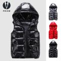 Buy Vest Hooded Men's BLE in Winter Fashion Vest Veless Hooded with Cotton Prism Men's Vest Hood Men's SQuid Jacket Pocket Men's Jacket is available on Comfo. 