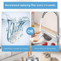 NAMUNY Cat Water Fountain Filter Replacement: 3+3 Pack Replacement Filters for 135oz & 108oz Stainless Steel Pet Fountain. 