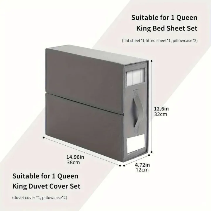 Bed%20Sheet%20Organizers%20Storage%20Foldable%20Box%20Linen%20Closet%20Bedding%20Set%20Containers%20for%20Blanket%20Comforter%20Pillow%20Cube%20with%20Window%20-%20Image%206